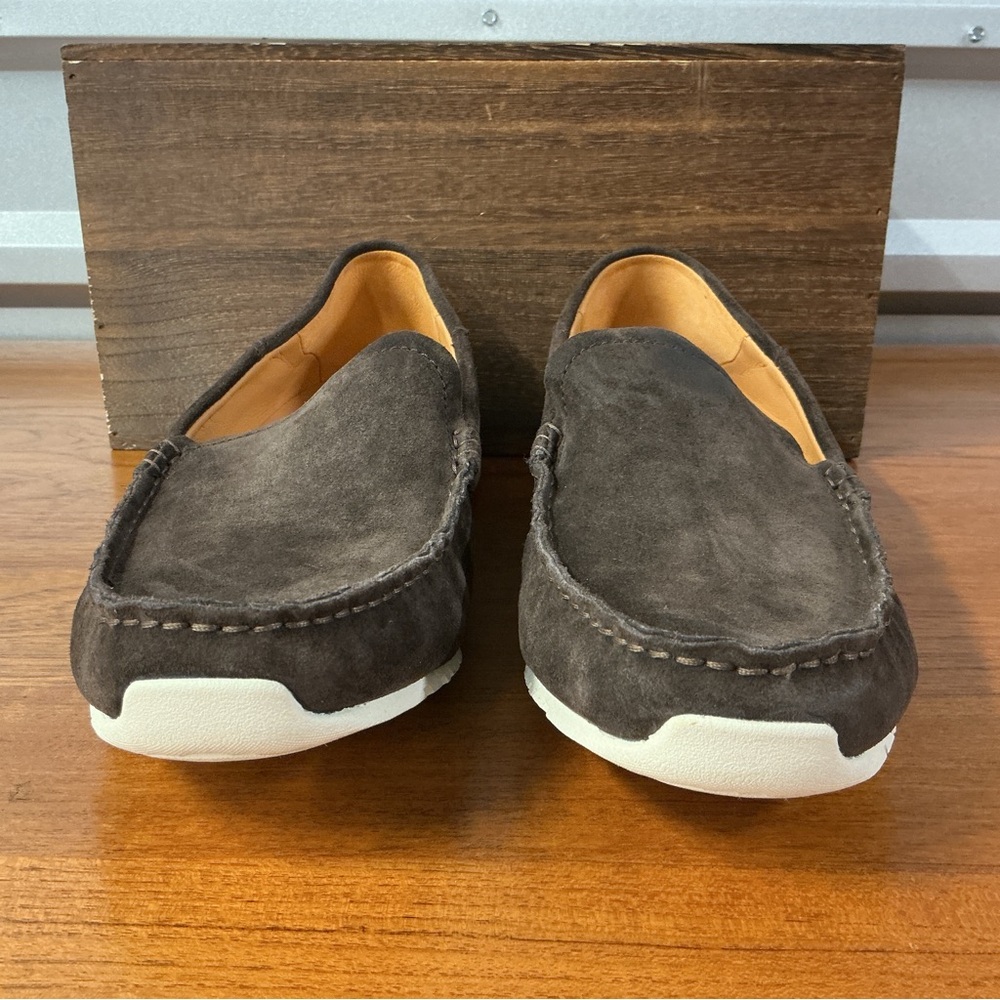 Olukai Men Ka’a Brown Suede Slip On Loafer Size 11